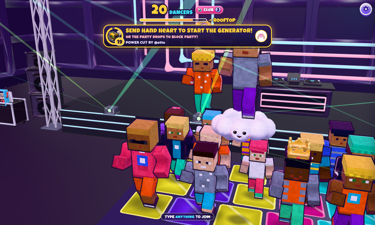 Capture de gameplay 3 de Block Party — jeu interactif pour TikTok Live sur ScrollPlay