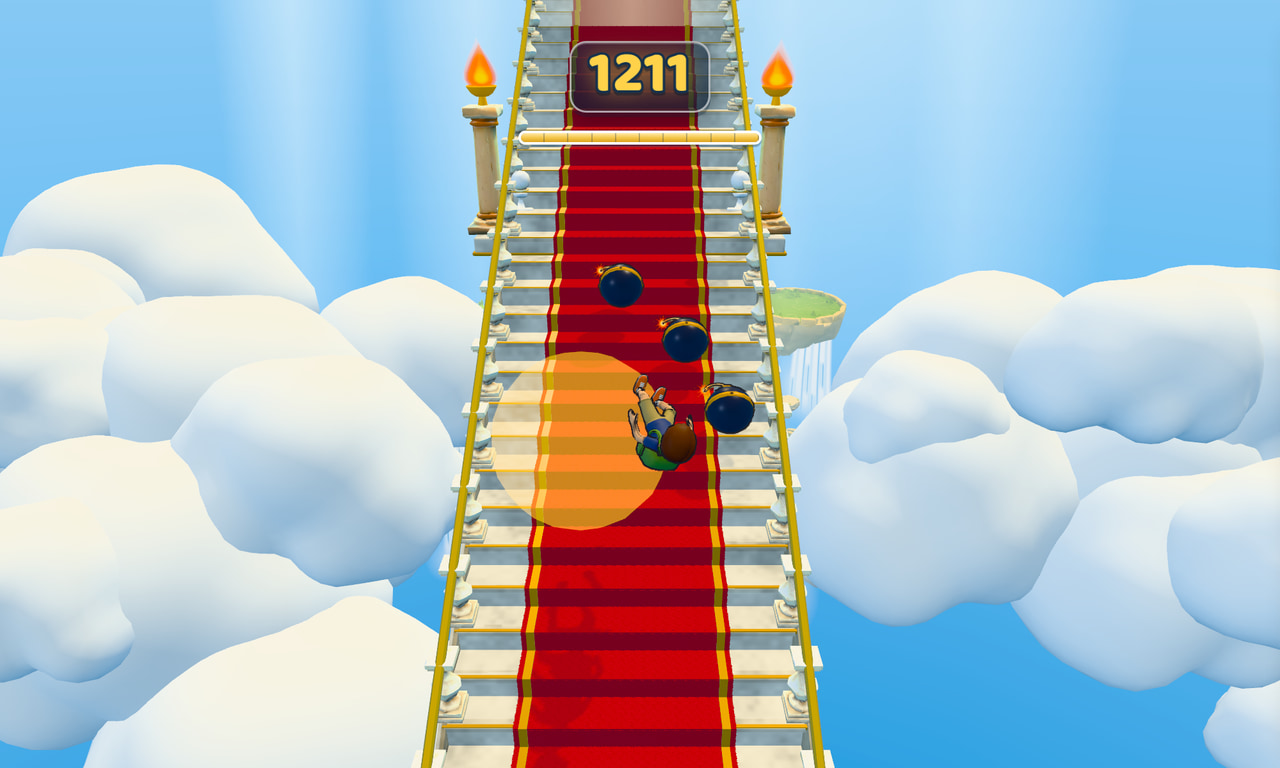 Holy Steps oynanış ekran görüntüsü 2 — ScrollPlay'de interaktif TikTok Live oyunu