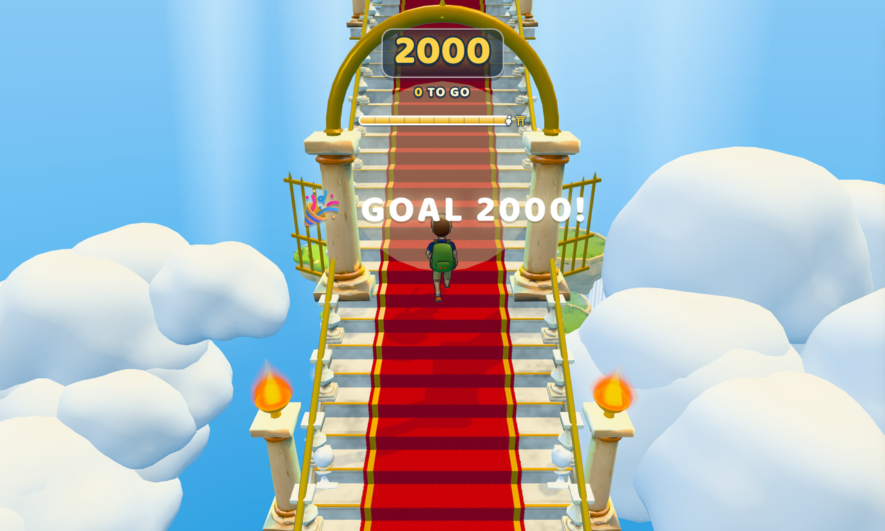 Holy Steps oynanış ekran görüntüsü 3 — ScrollPlay'de interaktif TikTok Live oyunu