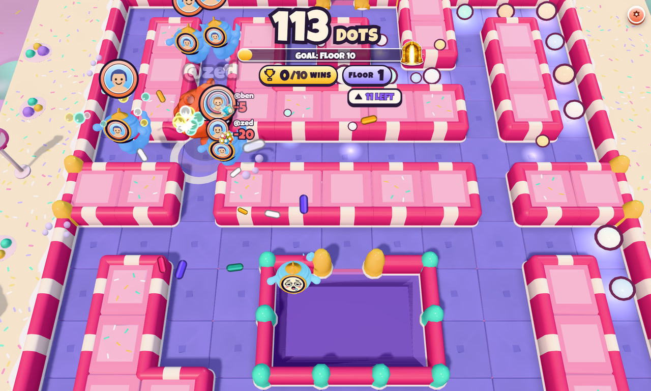 Maze Muncher gameplay screenshot 2 — an interactive TikTok Live game on ScrollPlay