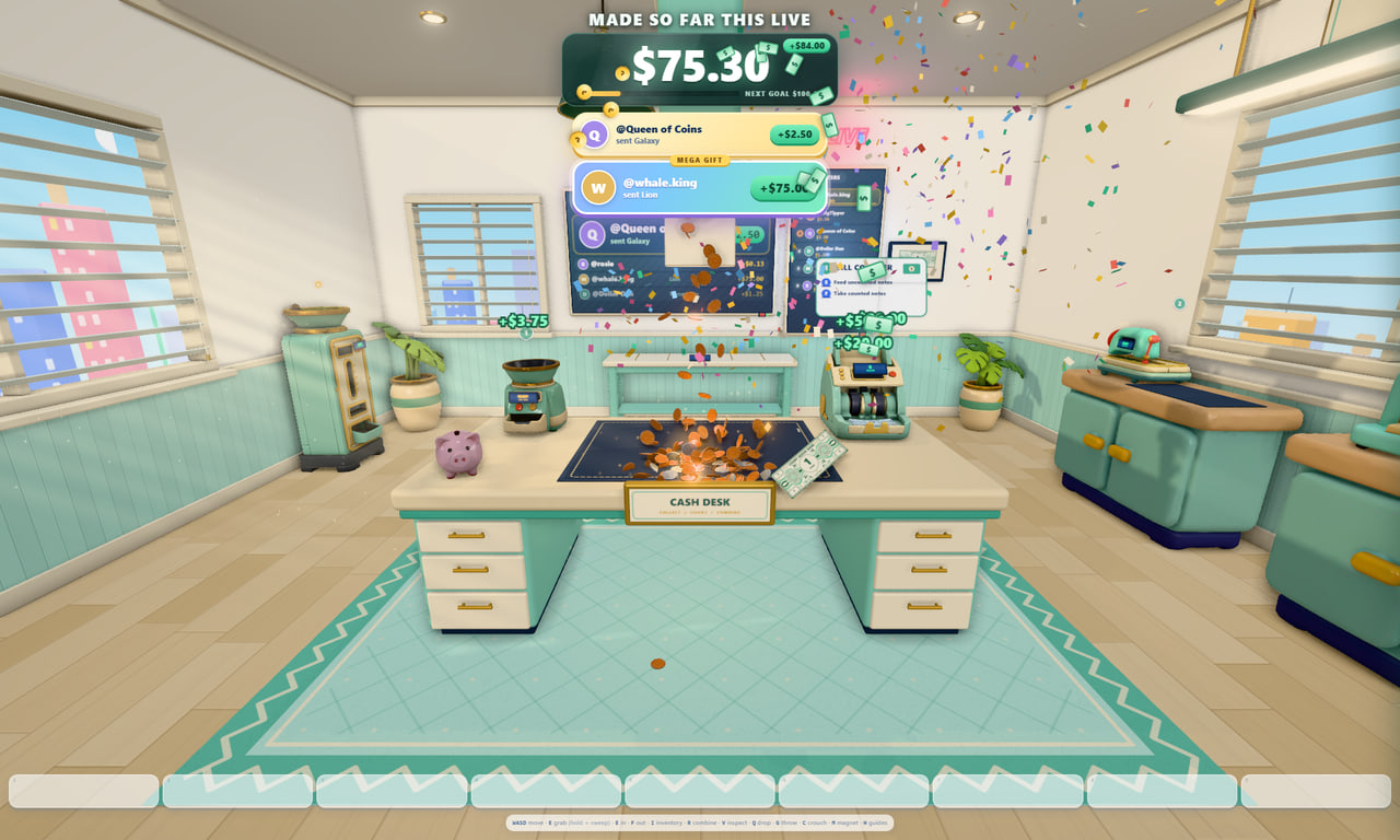 Money Count gameplay screenshot 3 — an interactive TikTok Live game on ScrollPlay