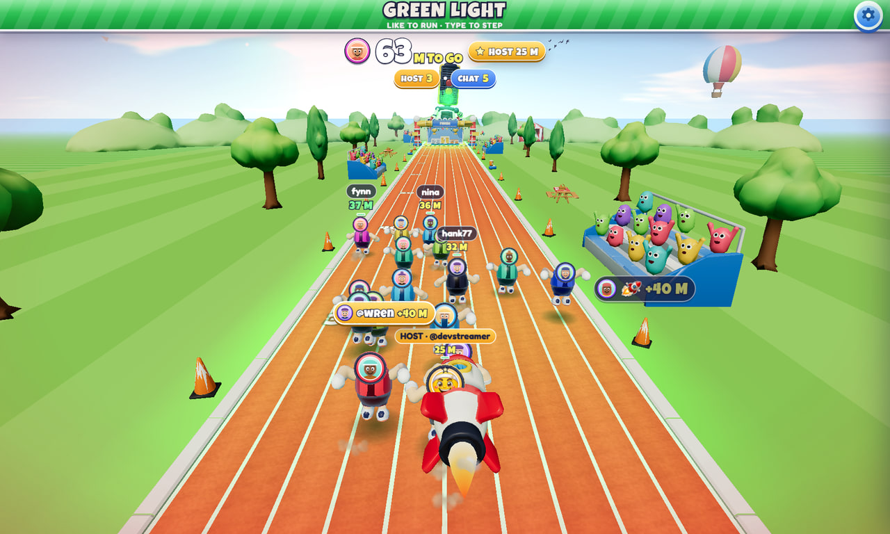 Red Light Rush gameplay screenshot 3 — an interactive TikTok Live game on ScrollPlay