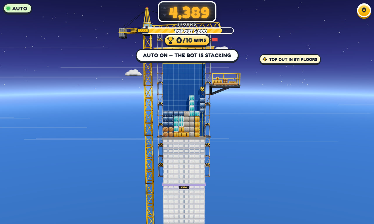 Sky Rise gameplay screenshot 3 — an interactive TikTok Live game on ScrollPlay