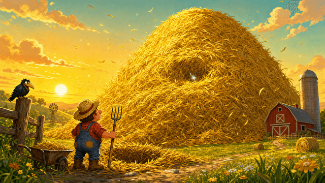 Needle in a Haystack key art — an interactive TikTok Live game on ScrollPlay